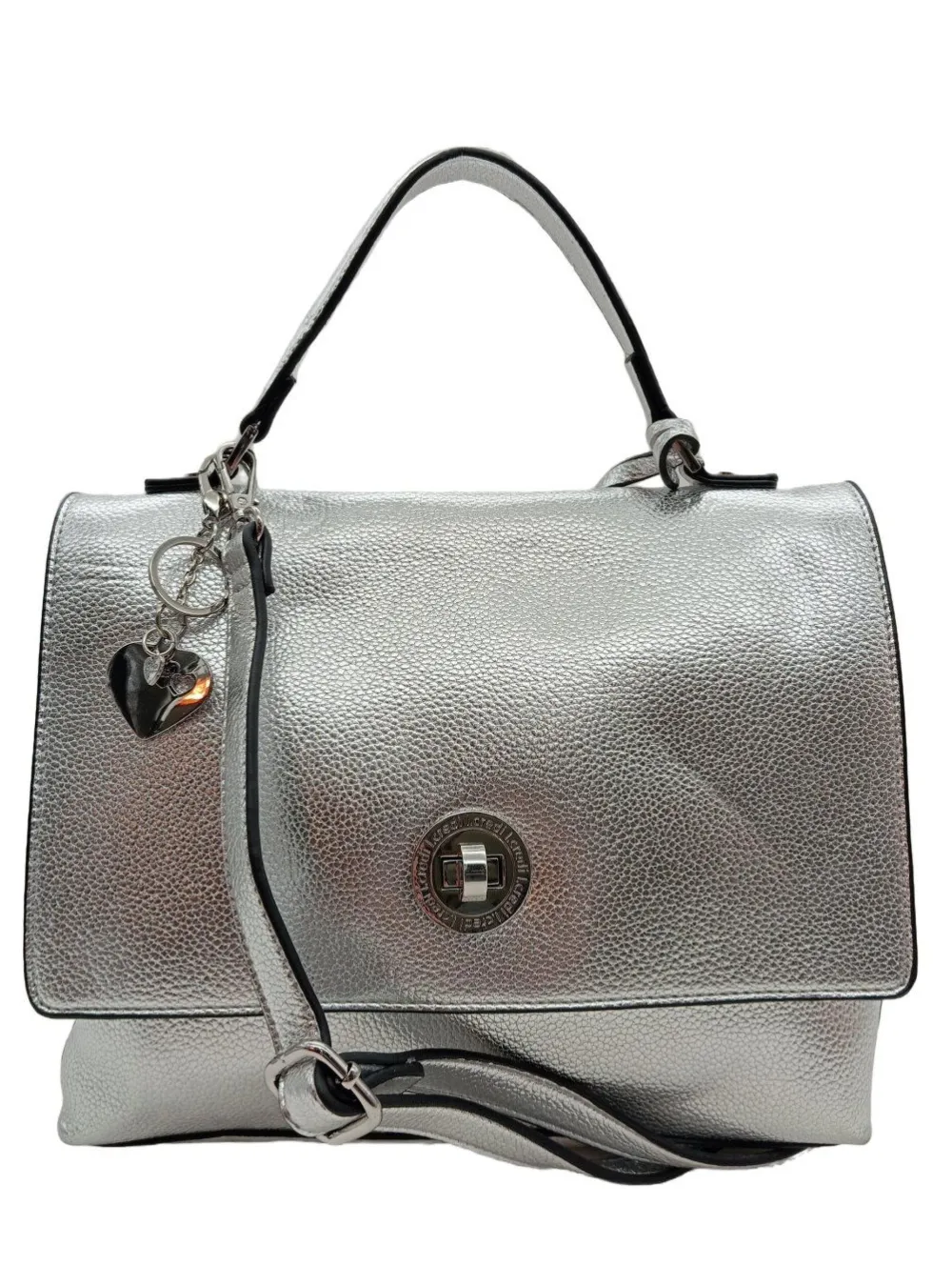 Umhängetaschen>L.credi Umhängetasche silberfarben