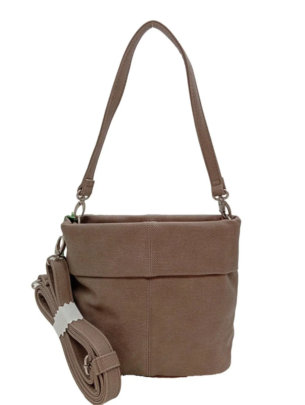 Umhängetaschen>Zwei Umhängetasche graubraun