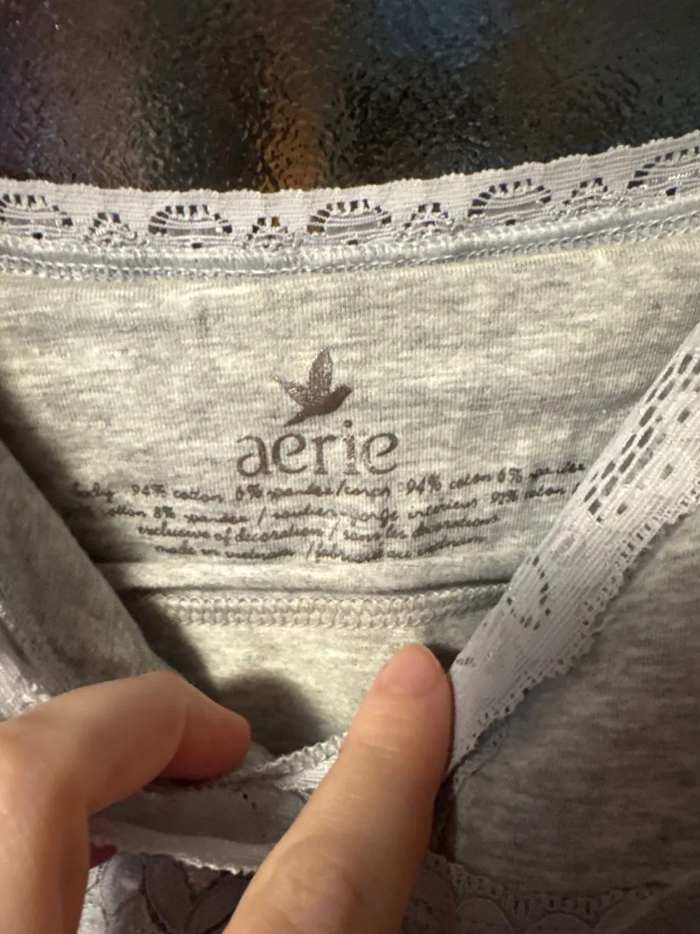 Dessous> Unterteil Größe 36 grau