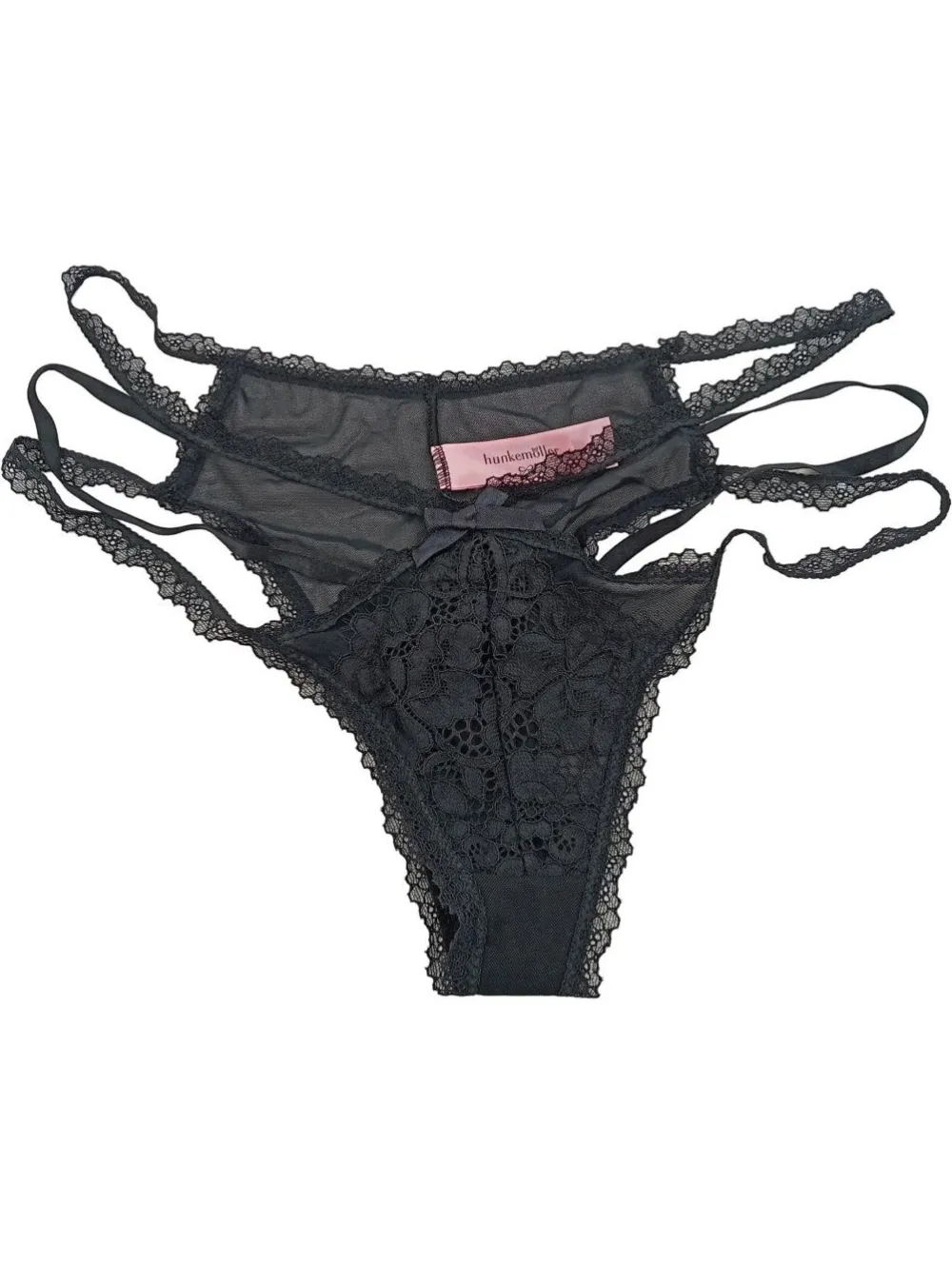 Dessous>Hunkemu00f6ller Unterteil Größe 42 schwarz
