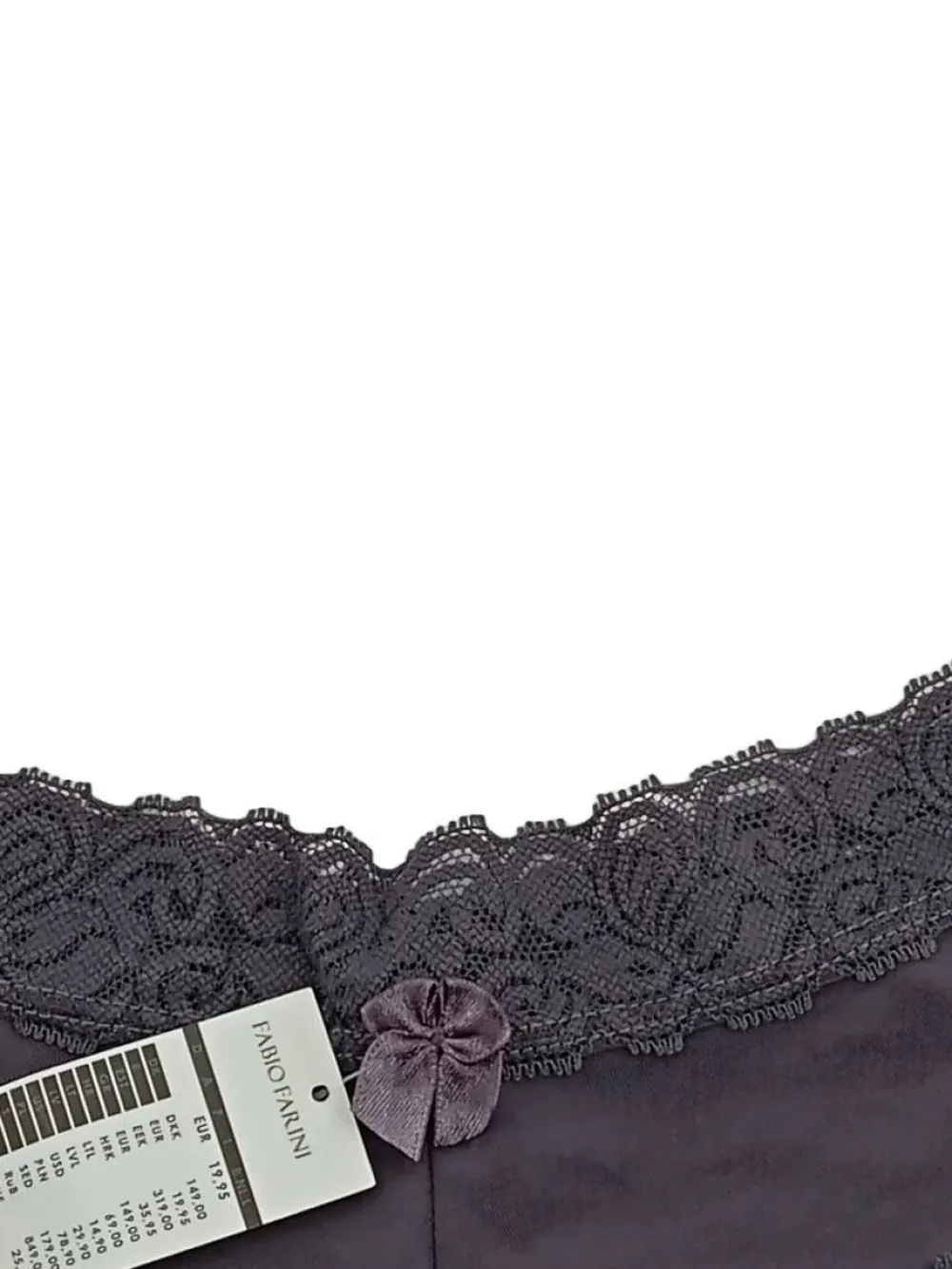 Dessous> Unterteil Größe 40 grau