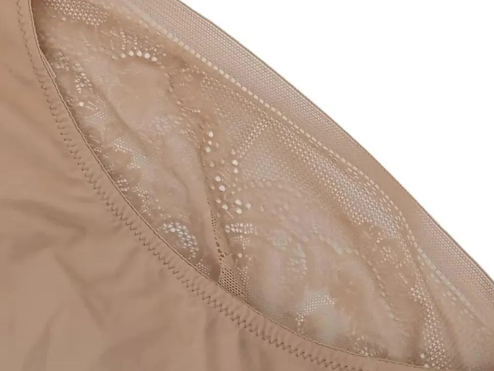 Dessous> Unterteil Größe 42 beige