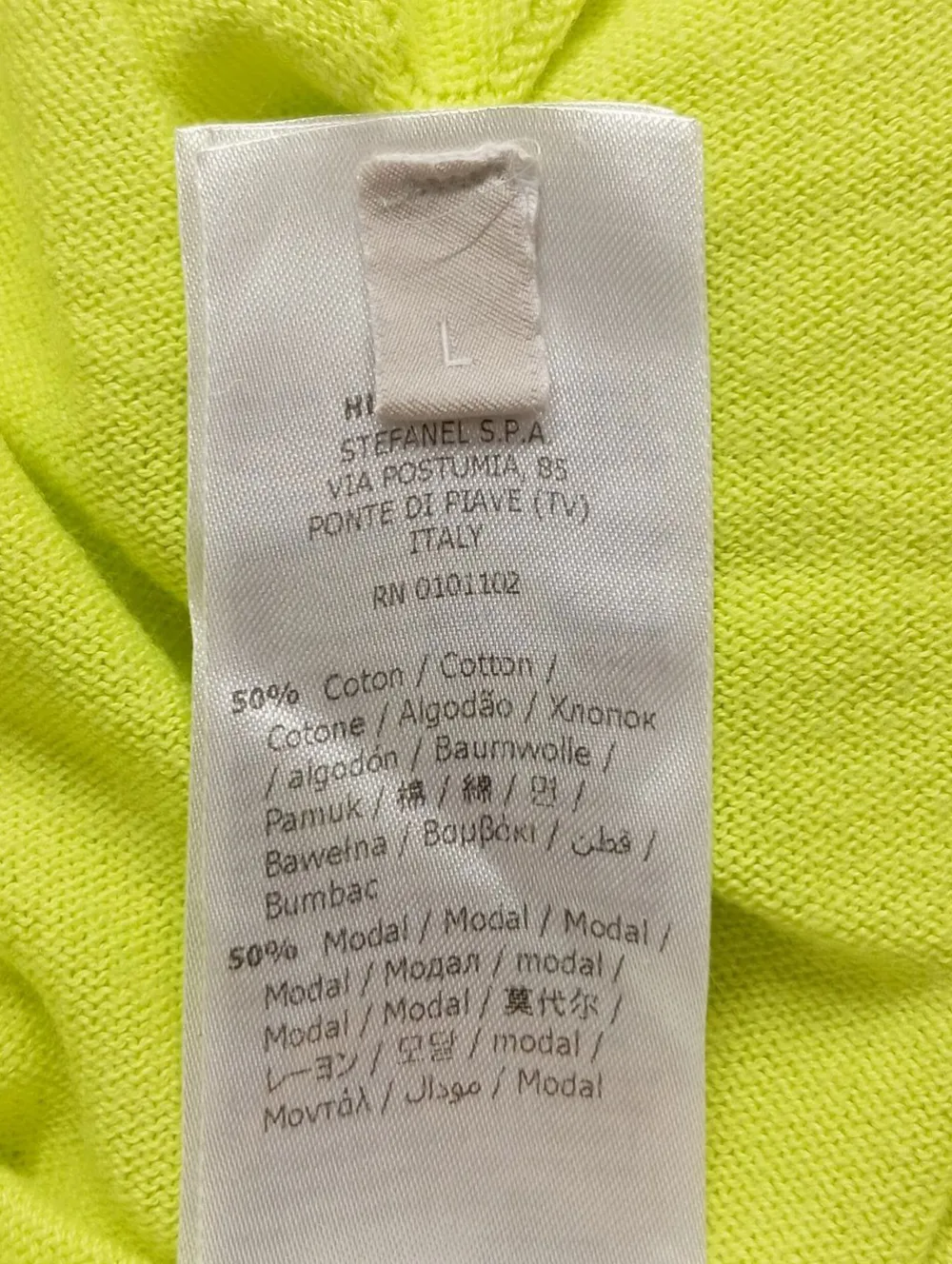 V-Ausschnitt-Pullover Größe 40-Stefanel Sale