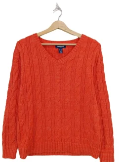 Pullover>Landsu2019 End V-Ausschnitt-Pullover Größe 36 rot