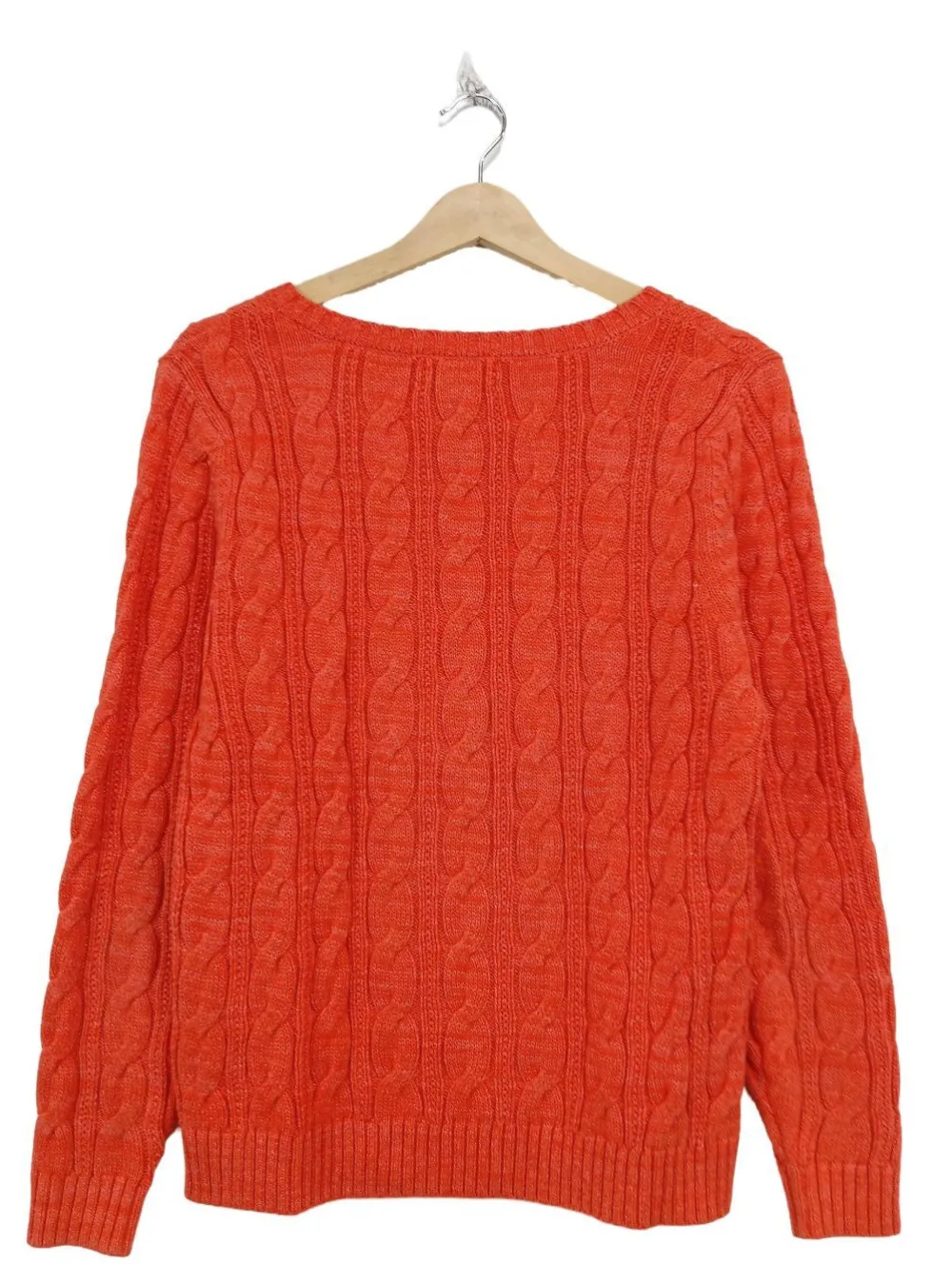 Pullover>Landsu2019 End V-Ausschnitt-Pullover Größe 36 rot