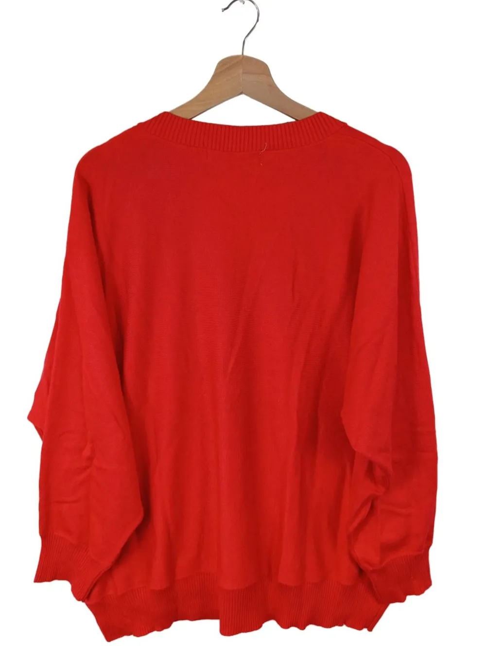 Pullover>Culture V-Ausschnitt-Pullover Größe 44 rot