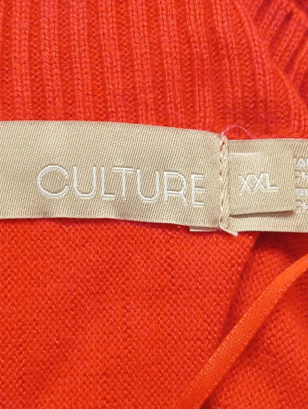 Pullover>Culture V-Ausschnitt-Pullover Größe 44 rot