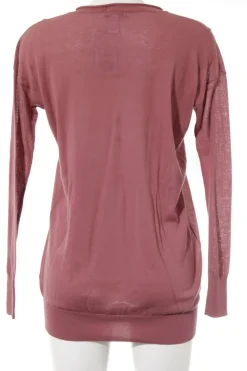 Pullover>Mango Basics V-Ausschnitt-Pullover Größe 36 magenta