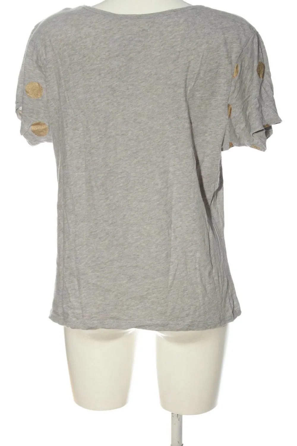 Shirts>Leon & Harper V-Ausschnitt-Shirt Größe 38 hellgraugoldfarben