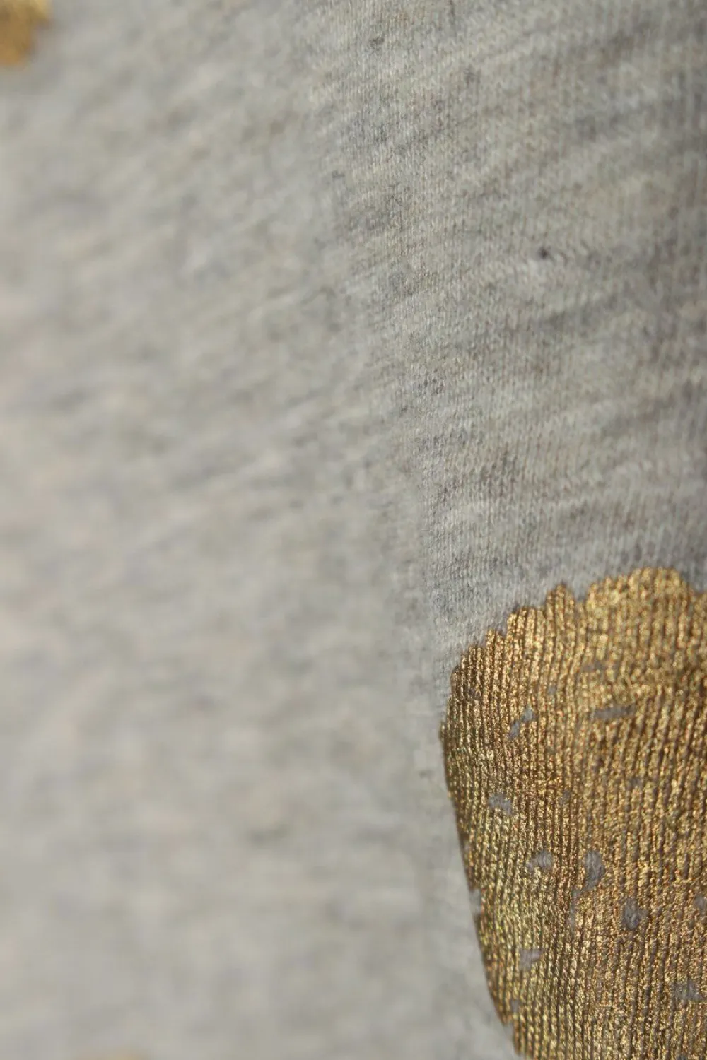 Shirts>Leon & Harper V-Ausschnitt-Shirt Größe 38 hellgraugoldfarben