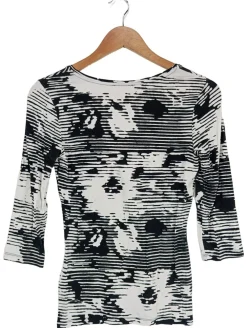 Shirts>Lauru00e8l V-Ausschnitt-Shirt Größe 32 schwarzweiß