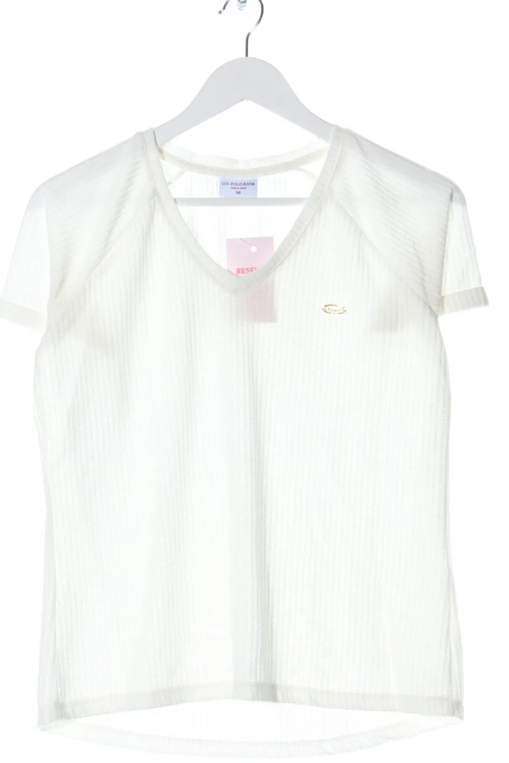 Shirts>U.s. polo assn. V-Ausschnitt-Shirt Größe 38 weiß