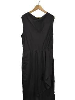 Kleider>Halara Vokuhila-Kleid Größe 42 schwarz