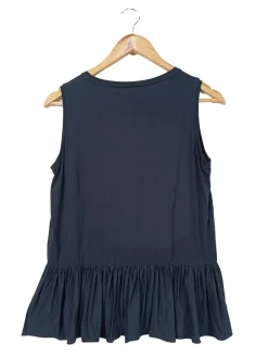 Tops>for friends only Volanttop Größe 38 blau