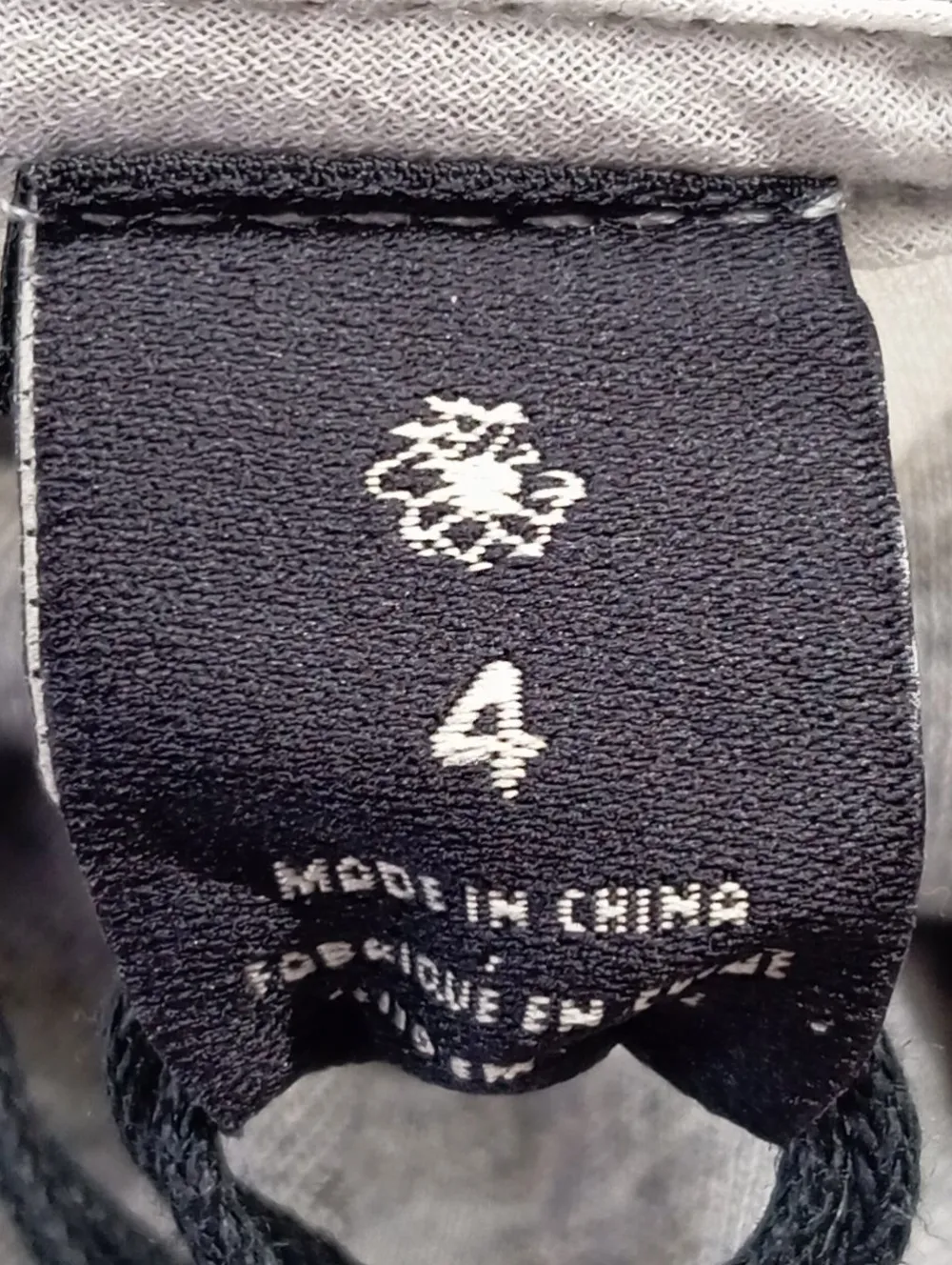 Shirts>Maison Scotch Wasserfallshirt Größe 42 hellgrau