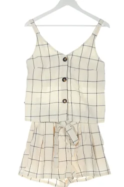 Twin Sets>Gestuz Web Twin Set Größe 34 weißschwarz