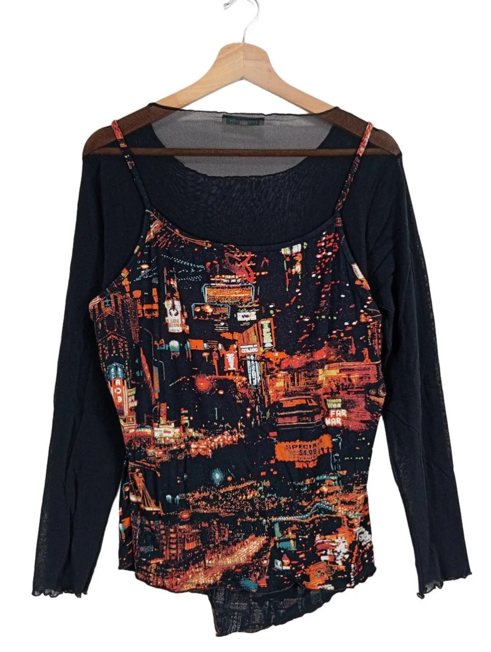 Twin Sets>Jacqueline Riu Web Twin Set Größe 40 schwarzrot