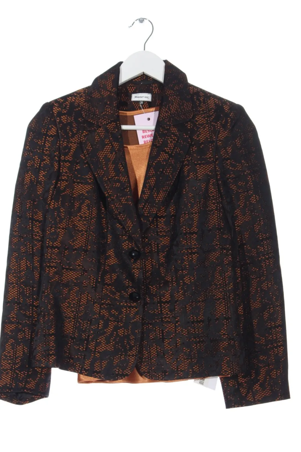 Twin Sets> Web Twin Set Größe 38 schwarzhellorange