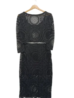 Twin Sets>mexton Web Twin Set Größe 36 schwarz