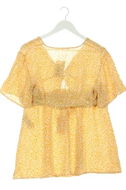 Twin Sets>24Colours Web Twin Set Größe 42 blassgelbweiß