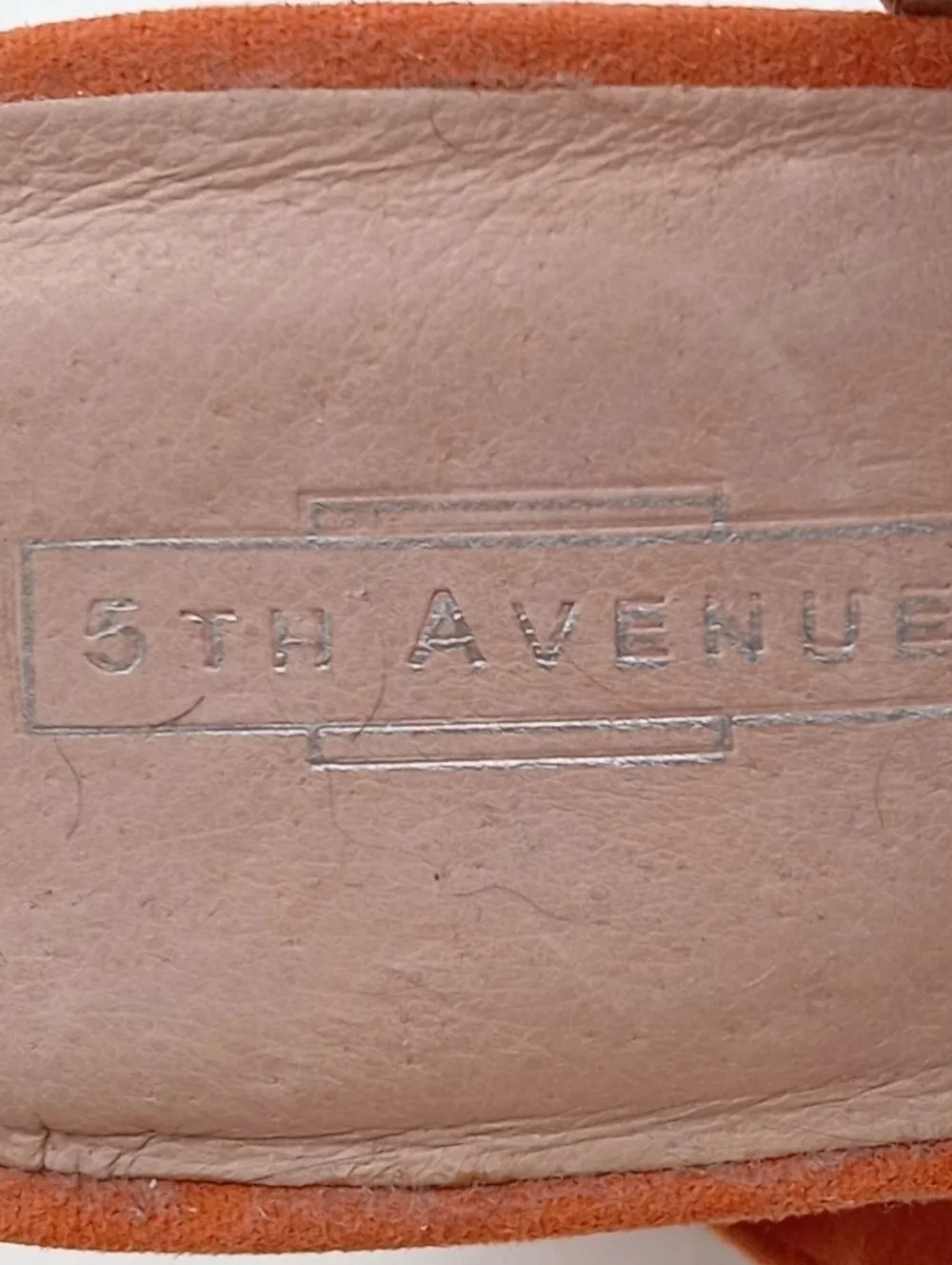 Sandaletten>5th Avenue Wedges Sandaletten Größe 39 hellorange