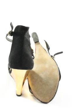 Sandaletten>Suiteblanco Wedges Sandaletten Größe 39 schwarz