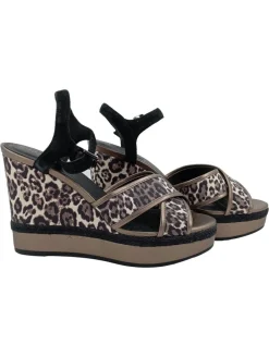 Sandaletten> Wedges Sandaletten Größe 41 mehrfarbig