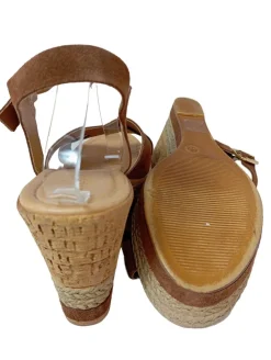 Sandaletten>Lazamani Wedges Sandaletten Größe 41 braun