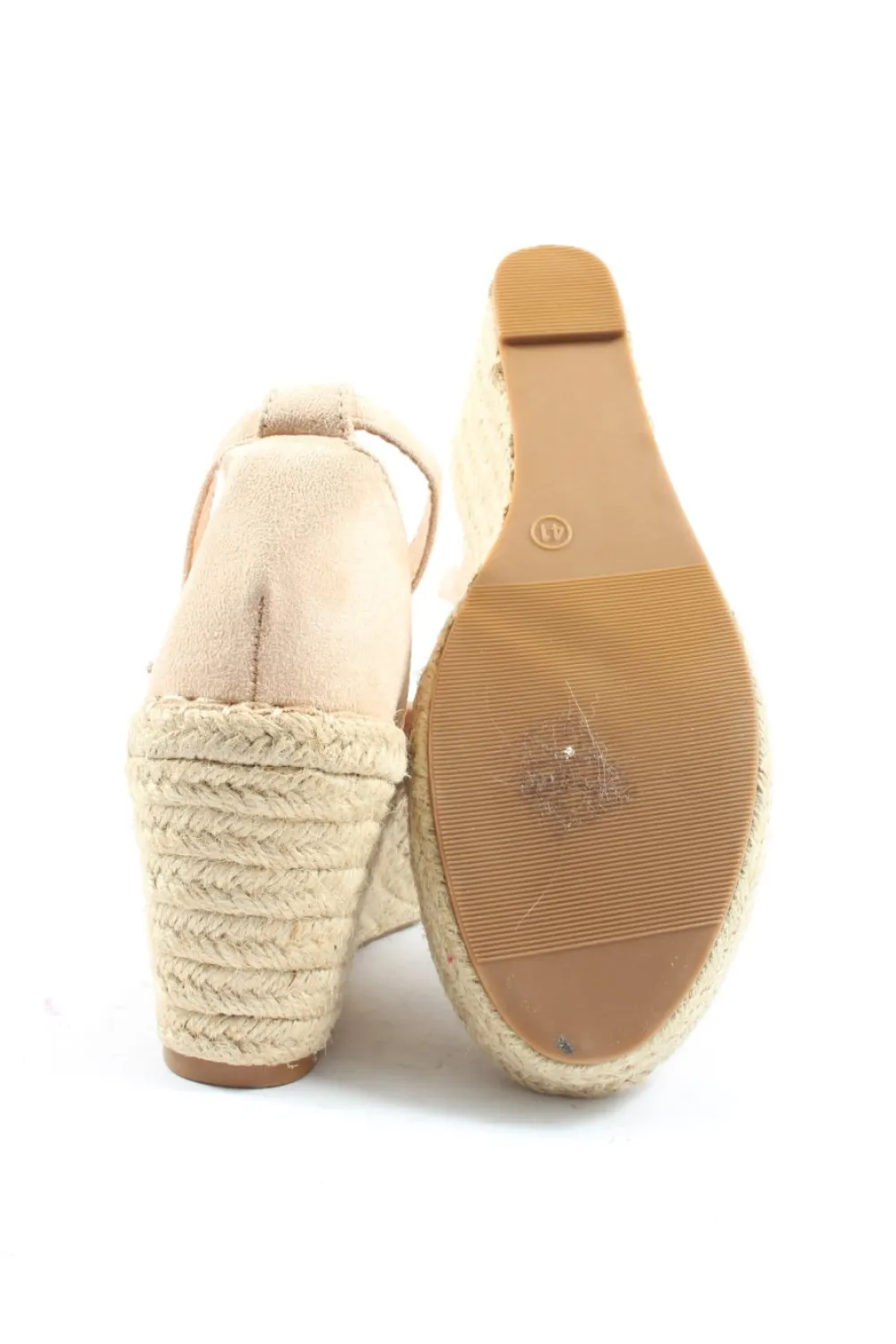 Sandaletten>Bello Star Wedges Sandaletten Größe 41 nude