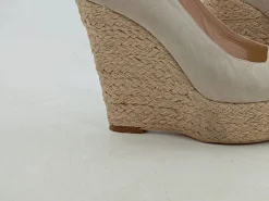Sandaletten>Hugo Boss Wedges Sandaletten Größe 37,5 beige