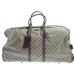 Reisegepäck>Gucci Weekender braun