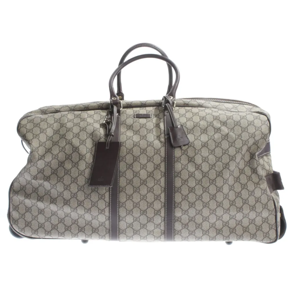 Reisegepäck>Gucci Weekender braun