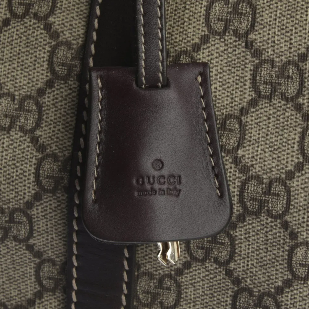 Reisegepäck>Gucci Weekender braun