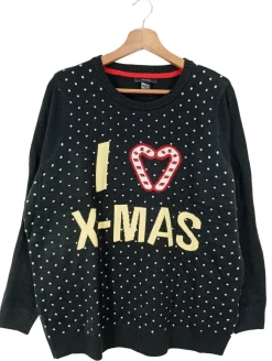 Pullover>Esmara Weihnachtspullover Größe 44 schwarz