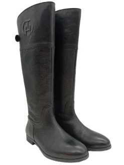 Stiefel>Tommy Hilfiger Weitschaftstiefel Größe 37 schwarz