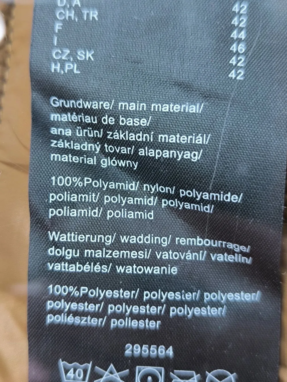 Wendeweste Größe 42-TCM