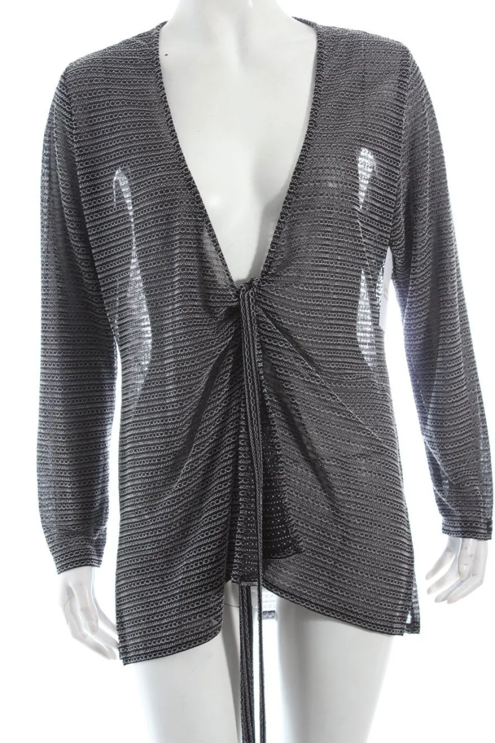 Westen>Nicowa Weste Größe 36 schwarzweiß