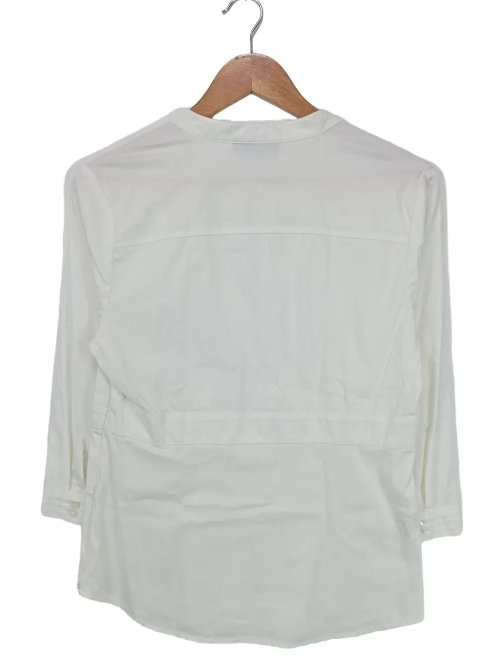 Blusen>Mexx Wickel-Bluse Größe 40 weiß