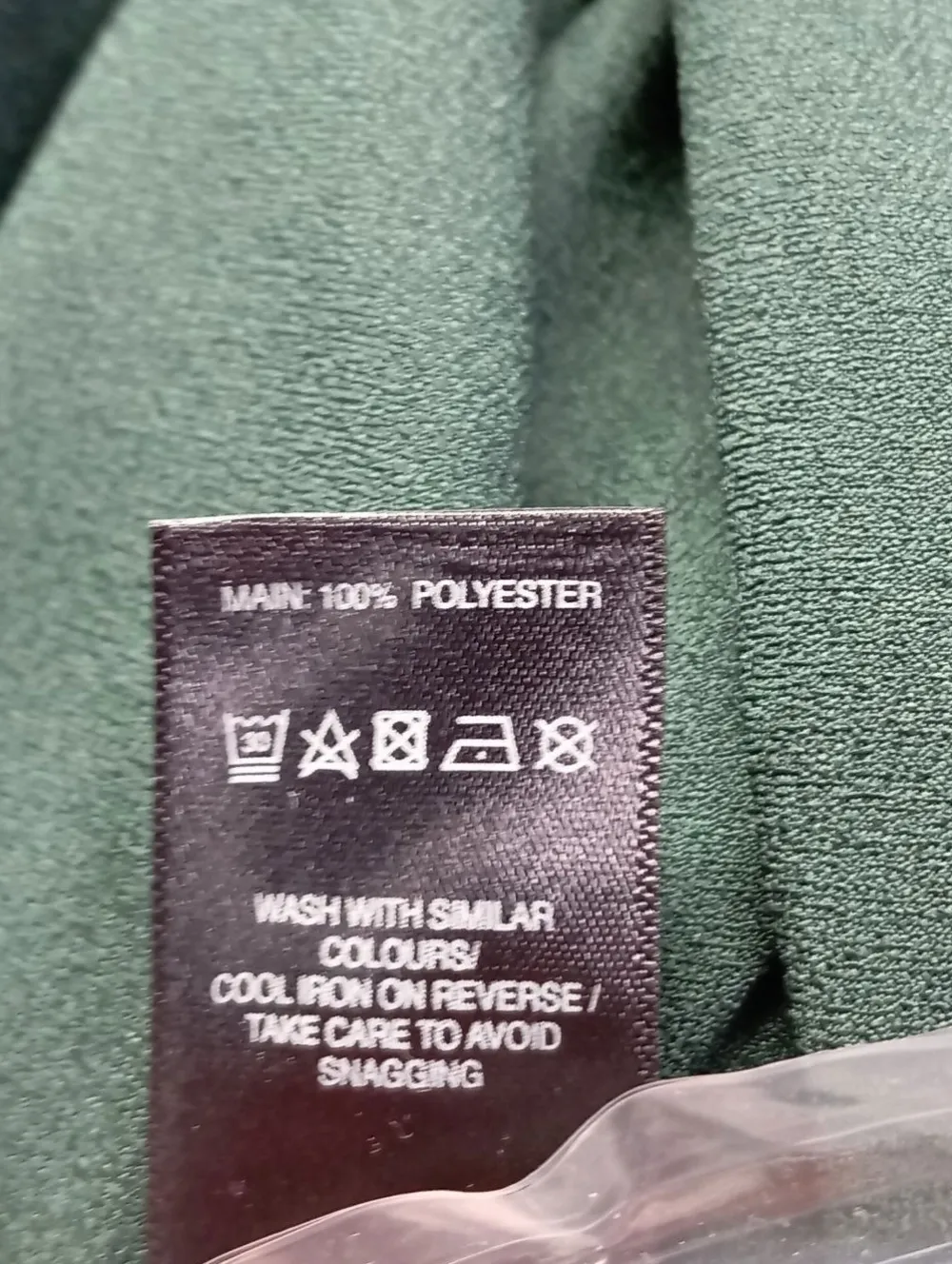 Kleider>Stylecheat Wickelkleid Größe 38 dunkelgrün