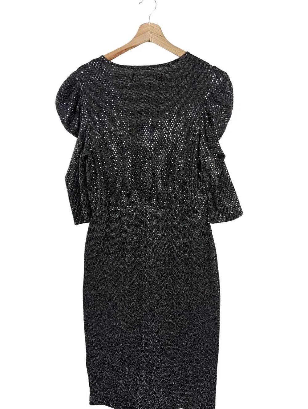 Kleider>Set Wickelkleid Größe 38 schwarz