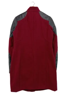 Mäntel>Asos Wintermantel Größe 38 rotschwarz