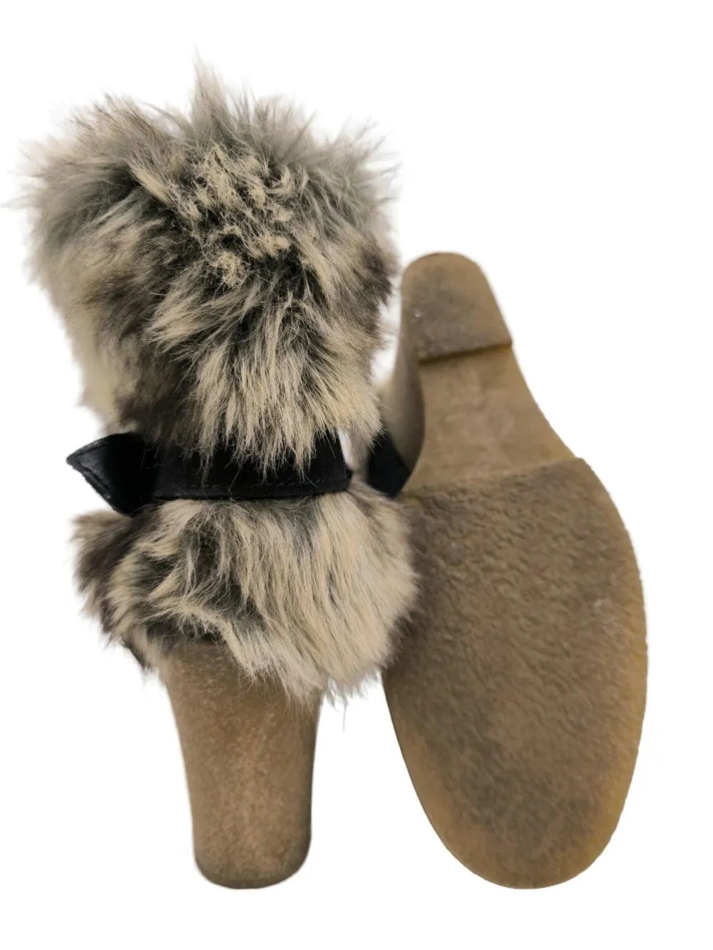 Stiefeletten>gamloong Winter-Stiefeletten Größe 41 schwarzcreme