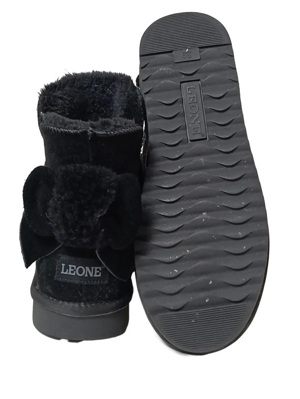 Stiefeletten>Leone Winter-Stiefeletten Größe 39 schwarz