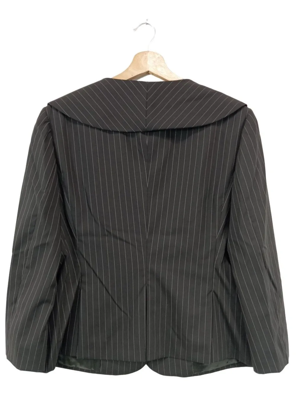 Blazer>Escada Woll-Blazer Größe 38 schwarz