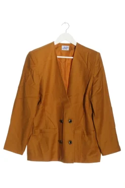Blazer>ALLUFFE Woll-Blazer Größe 42 hellorange