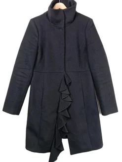 Mäntel>Patrizia Pepe Wollmantel Größe 38 schwarz