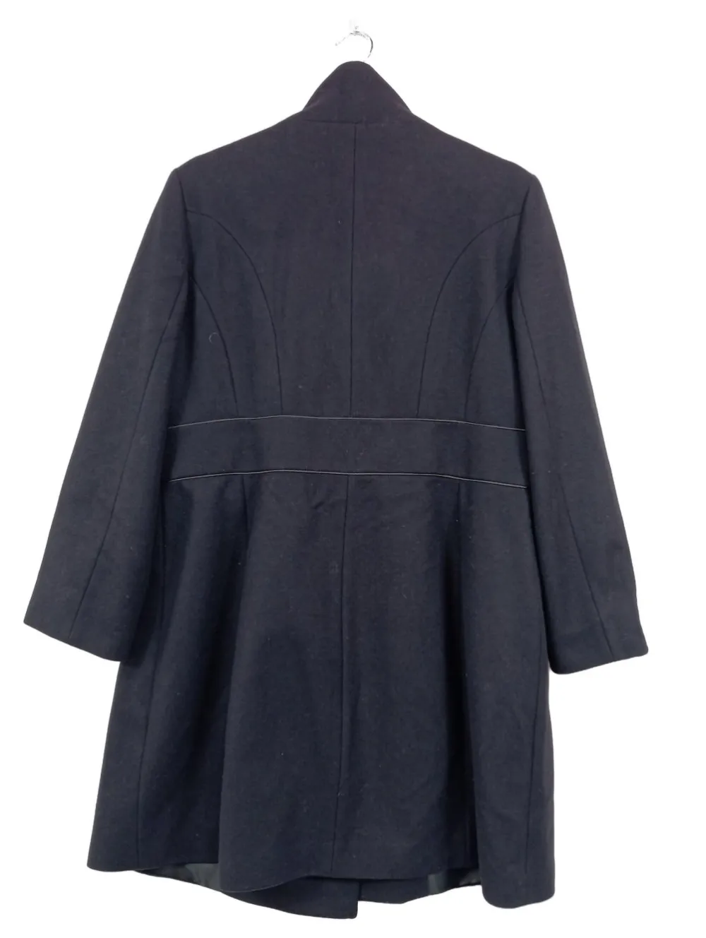 Mäntel>Un1Deux2Trois3 Wollmantel Größe 44 schwarz