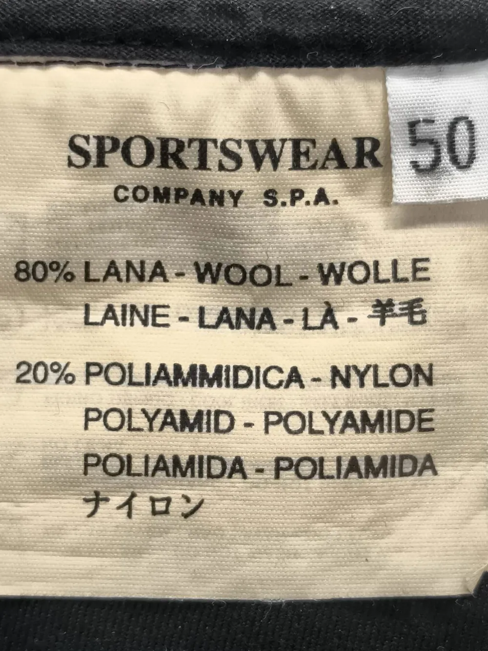 Mäntel>C.P. Company Wollmantel Größe 50 schwarz