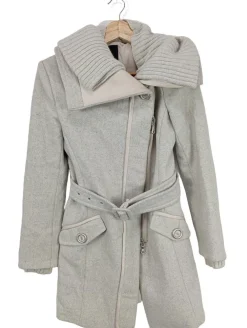 Mäntel>Pinko Wollmantel Größe 34 wollweiß