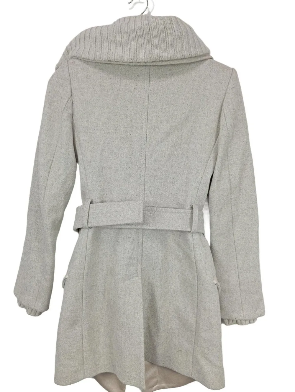 Mäntel>Pinko Wollmantel Größe 34 wollweiß